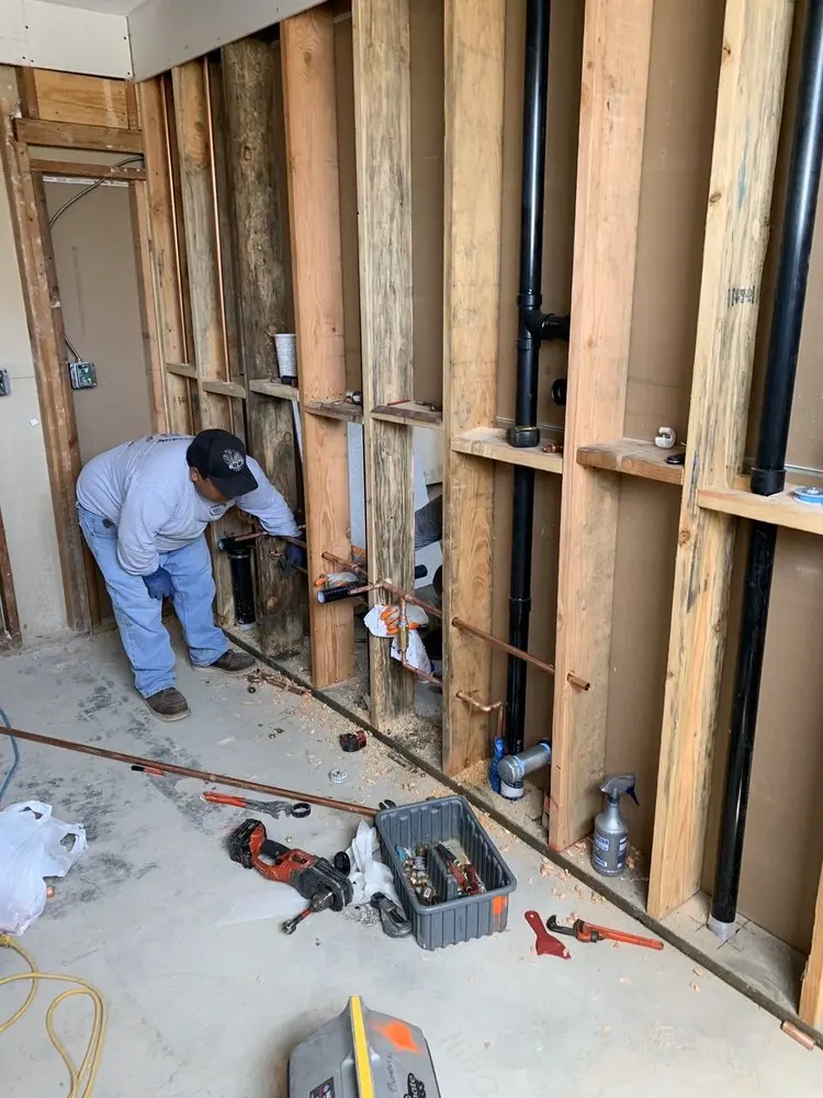 Commercial rough-in plumbing for Gas Line Repair in Englewood South